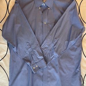 Brooks Brothers Non-Iron Blue Dress Shirt